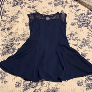 Navy blue children's dress.